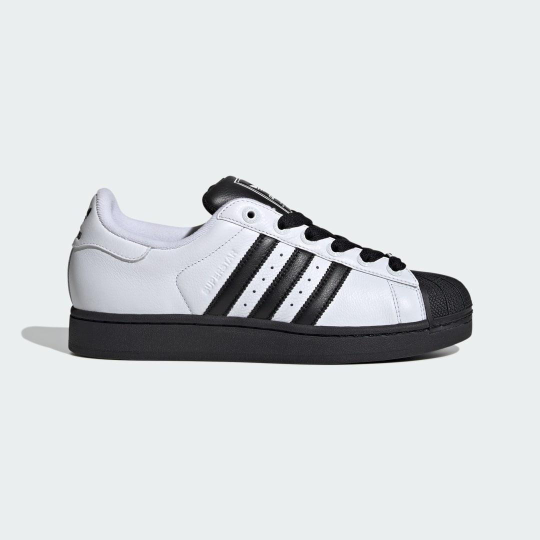 adidas Superstar II Shoes Core Black 5.5 Unisex Product Image