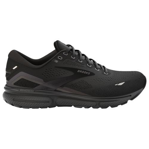 Brooks Mens Ghost 15 - Shoes Ebony/Black/Oyster Product Image