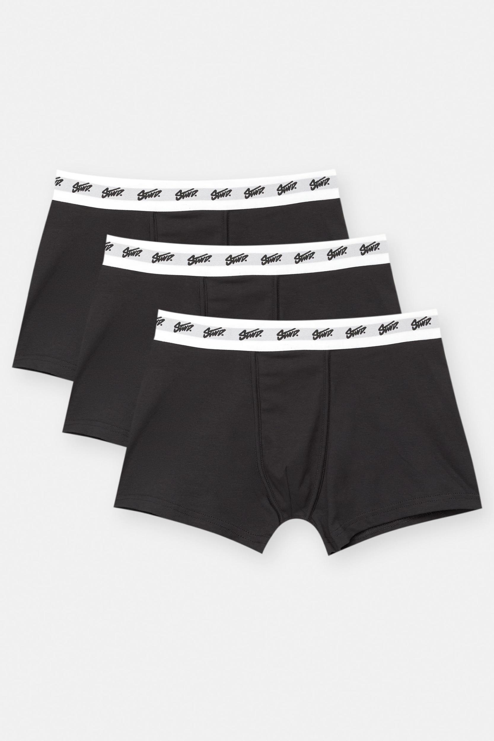3-pack of black STWD boxers Product Image