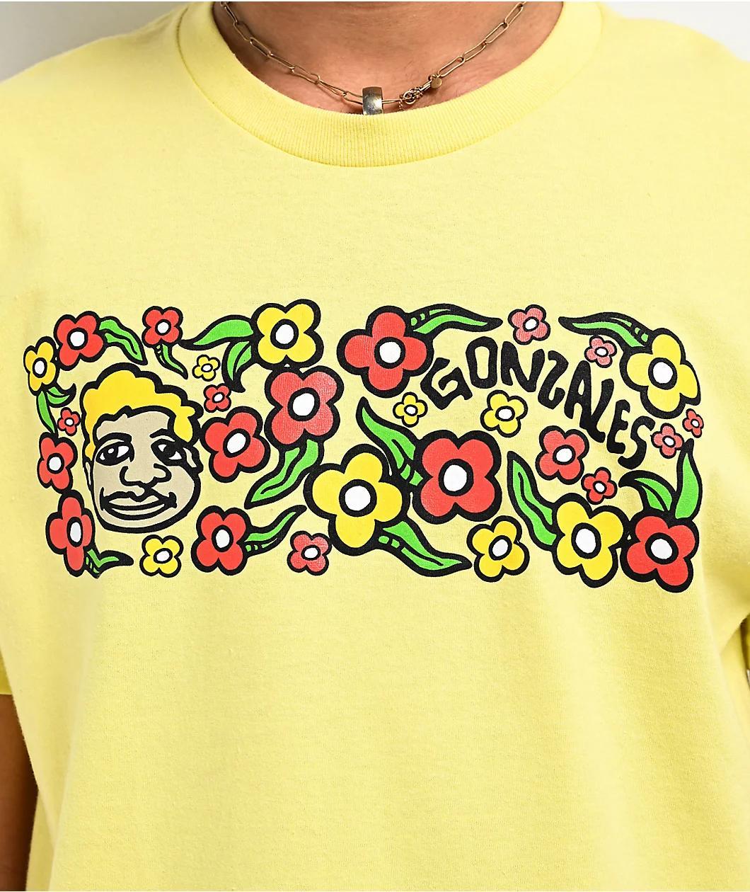 Krooked Sweatpants Yellow T-Shirt Product Image