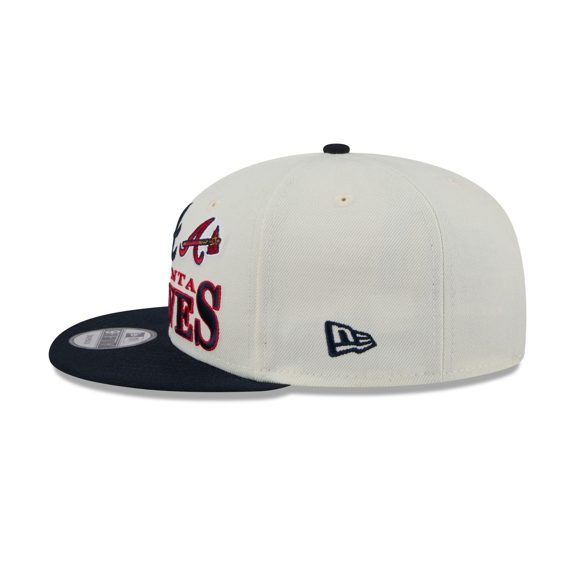 Atlanta Braves Archive 9FIFTY Snapback Hat Male Product Image