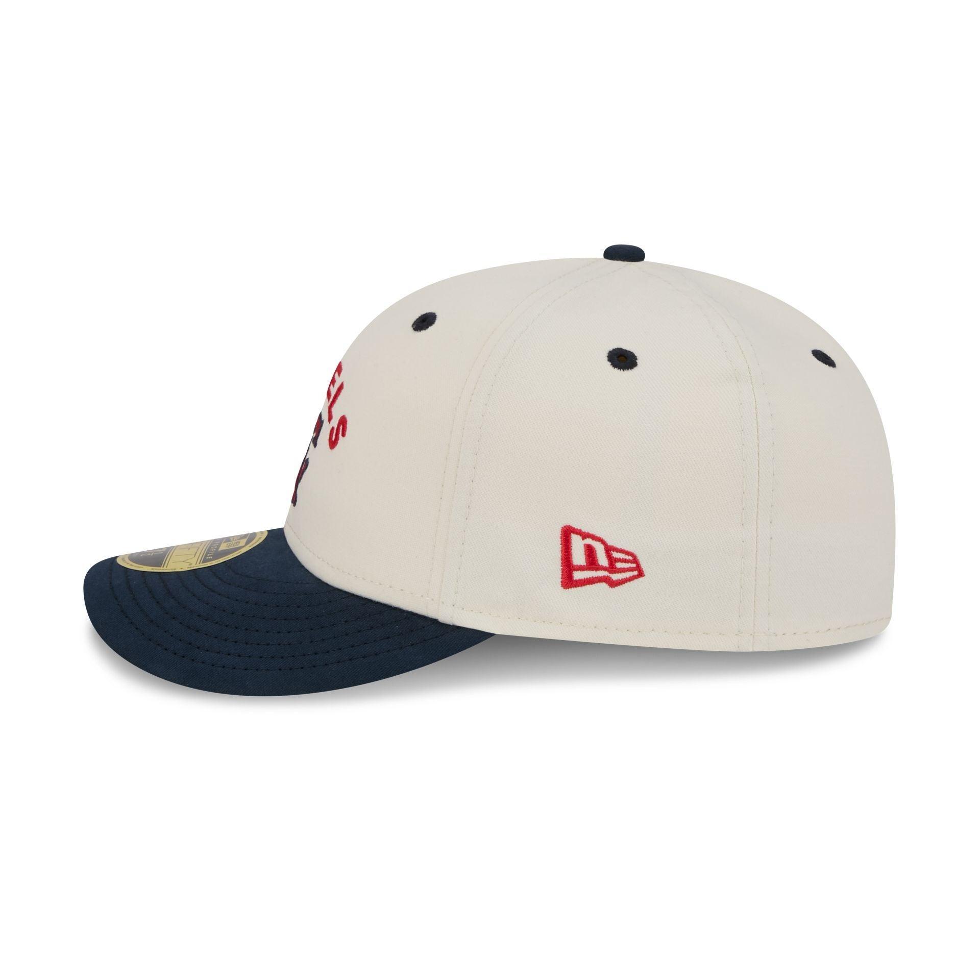 Cincinnati Reds Vintage Stack Low Profile 59FIFTY Fitted Hat Male Product Image