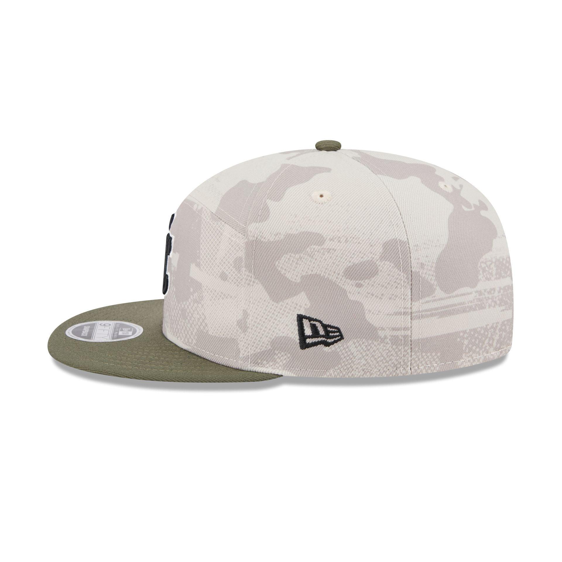 New York Mets Armed Forces Day 2025 Split Panel 9FIFTY Snapback Hat Male Product Image