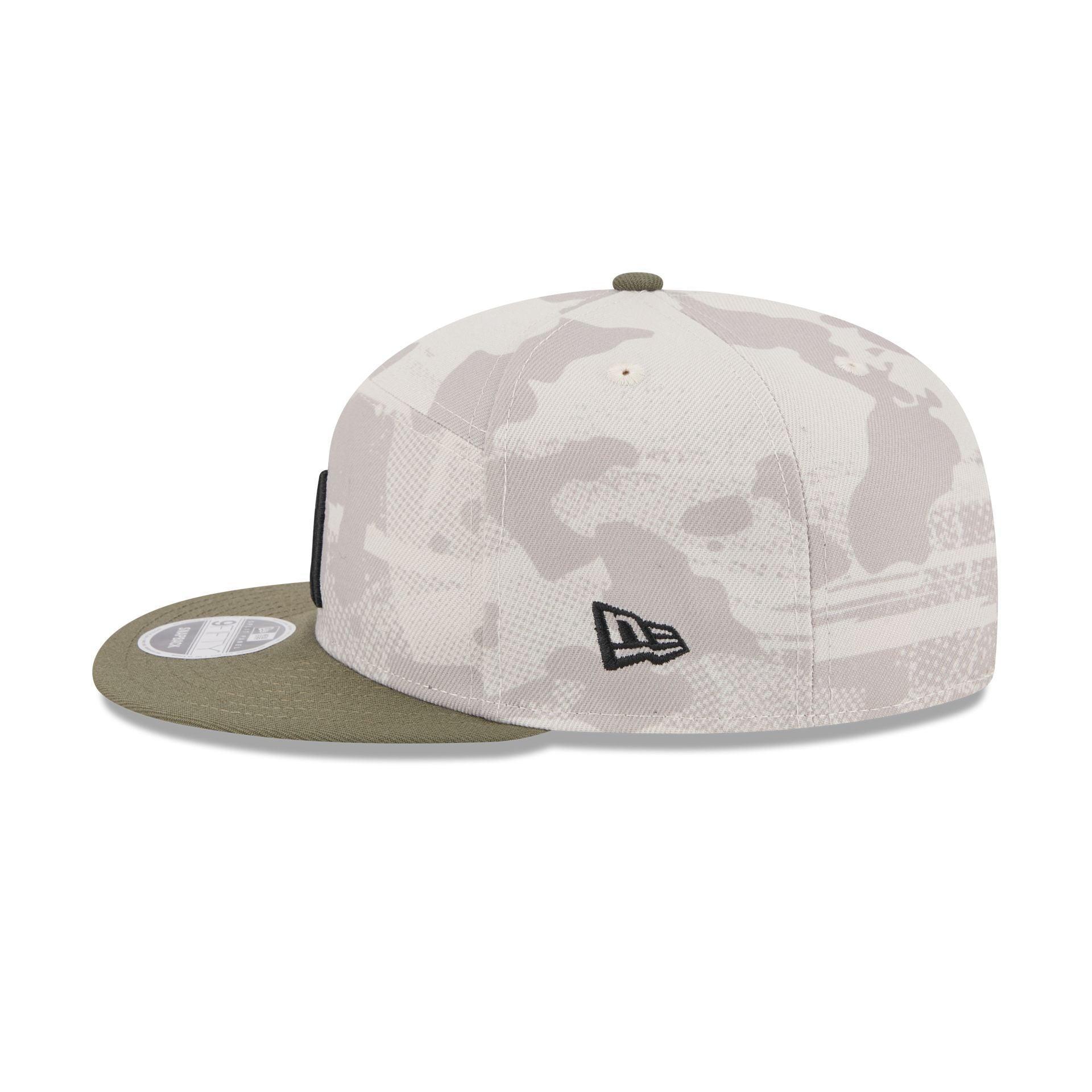 Minnesota Twins Armed Forces Day 2025 Split Panel 9FIFTY Snapback Hat Male Product Image