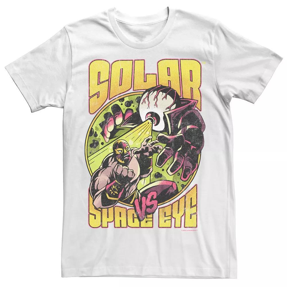 Men's Lucha Brothers Space Eye Tee, Size: Large, White Product Image