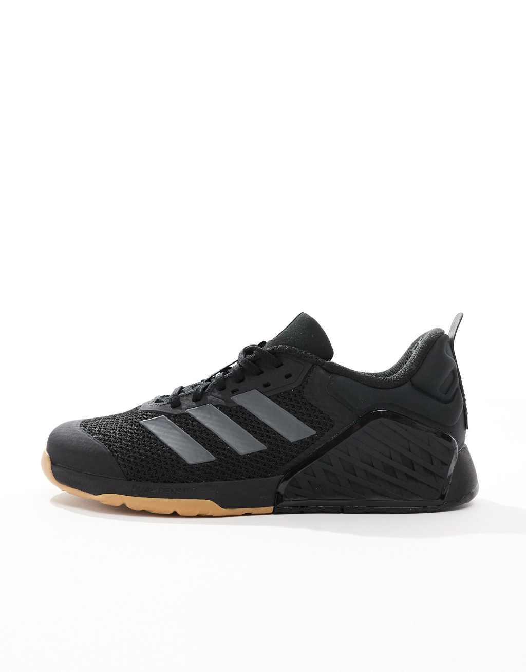 adidas Performance Dropset 3 sneakers in black Product Image
