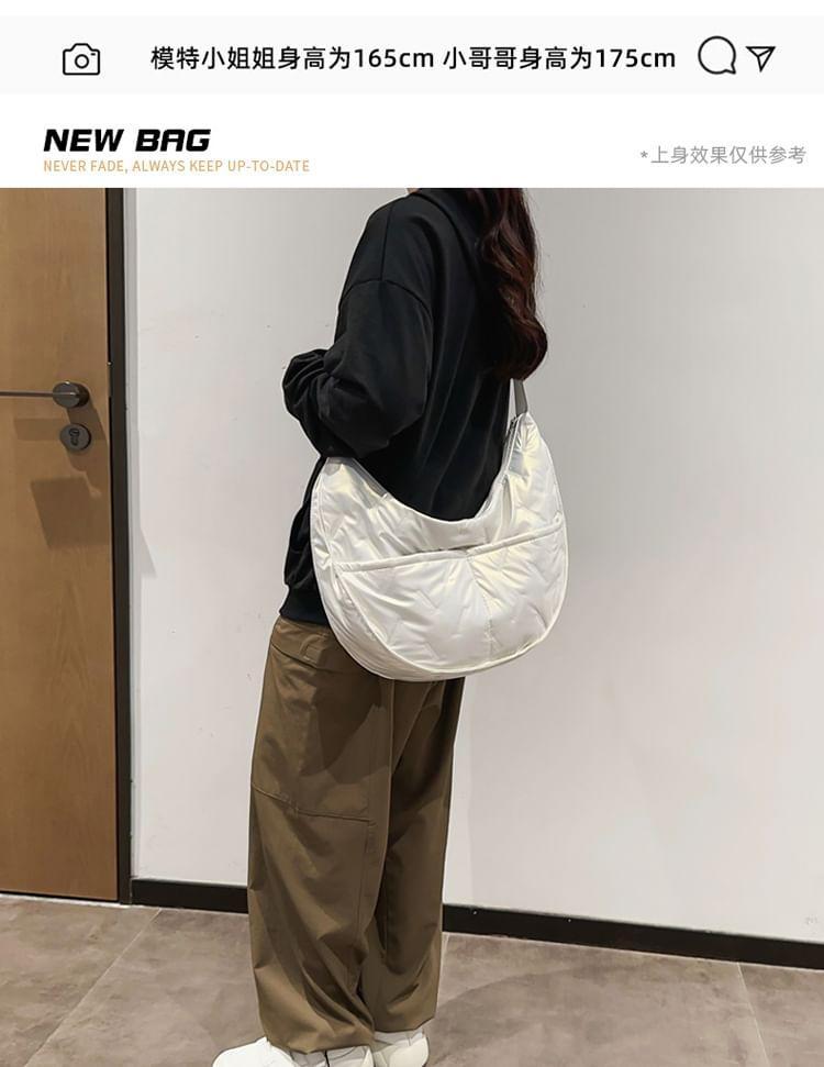 Plain Padded Crossbody Bag Product Image