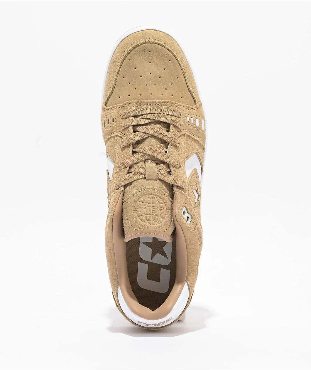 Converse AS-1 Pro Nomad Khaki & White Skate Shoes Product Image