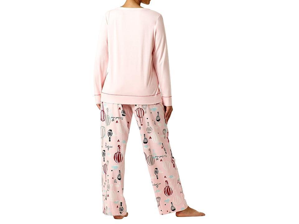 HUE Cloud Nine Mod Classic PJ Pants (Lotus) Women's Pajama Product Image