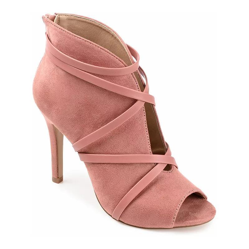 Journee Samara Womens High Heel Ankle Boots Product Image