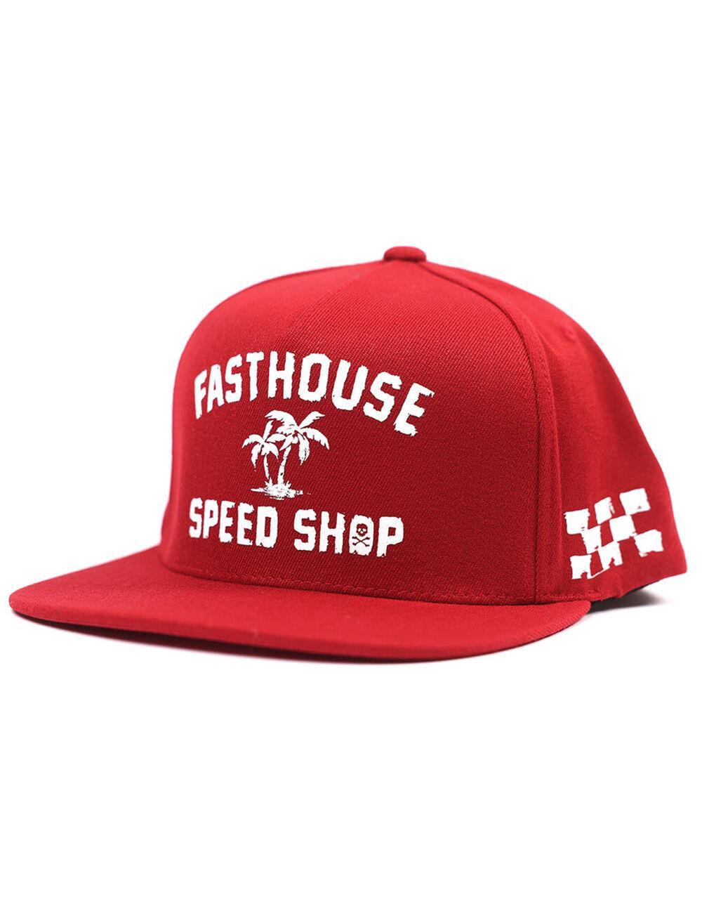 FASTHOUSE Alkyd Snapback Hat - BLACK Product Image