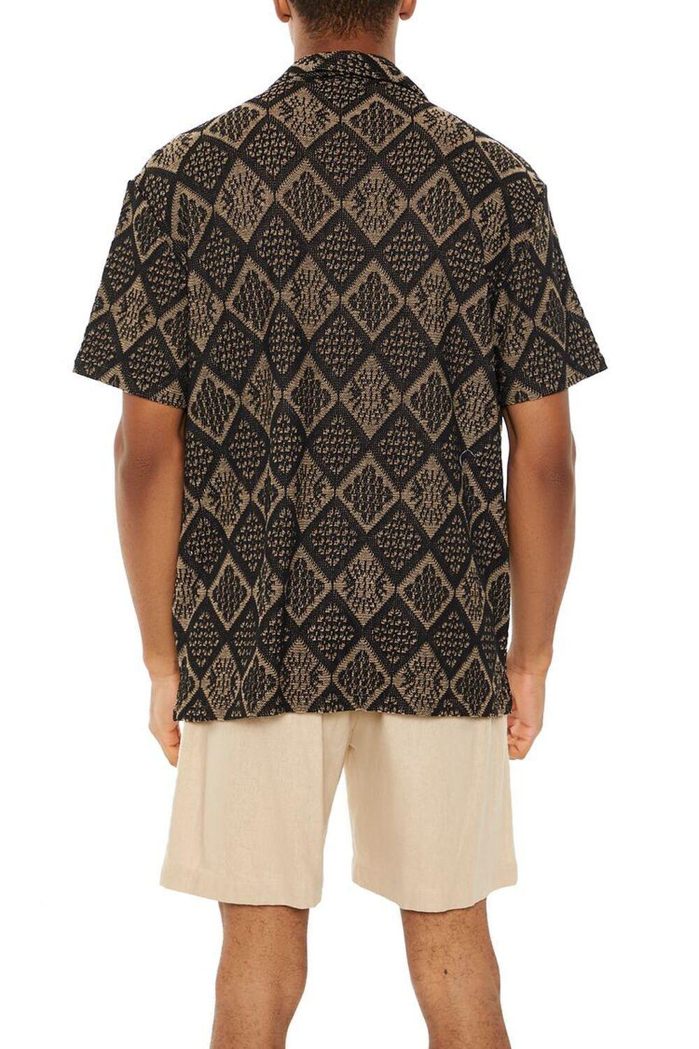 Lace Diamond Button-Front Shirt | Forever 21 Product Image