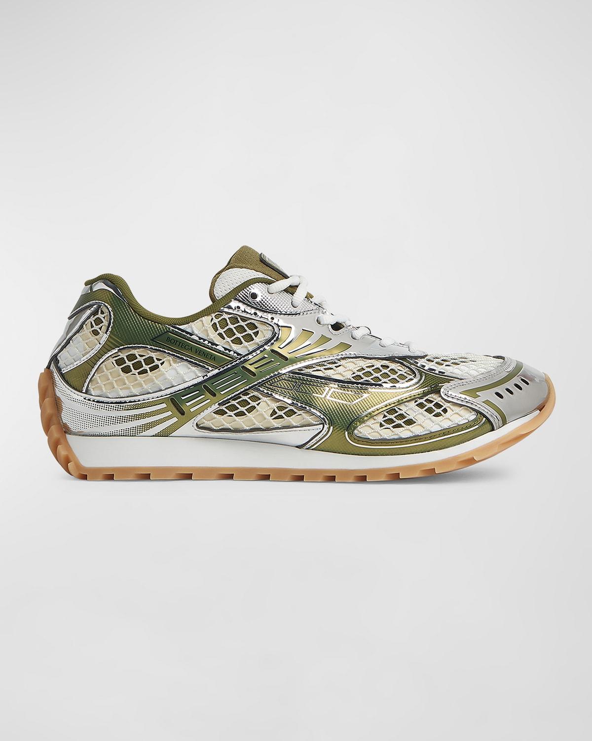 Mens Orbit Technical Fishnet Sneakers Product Image