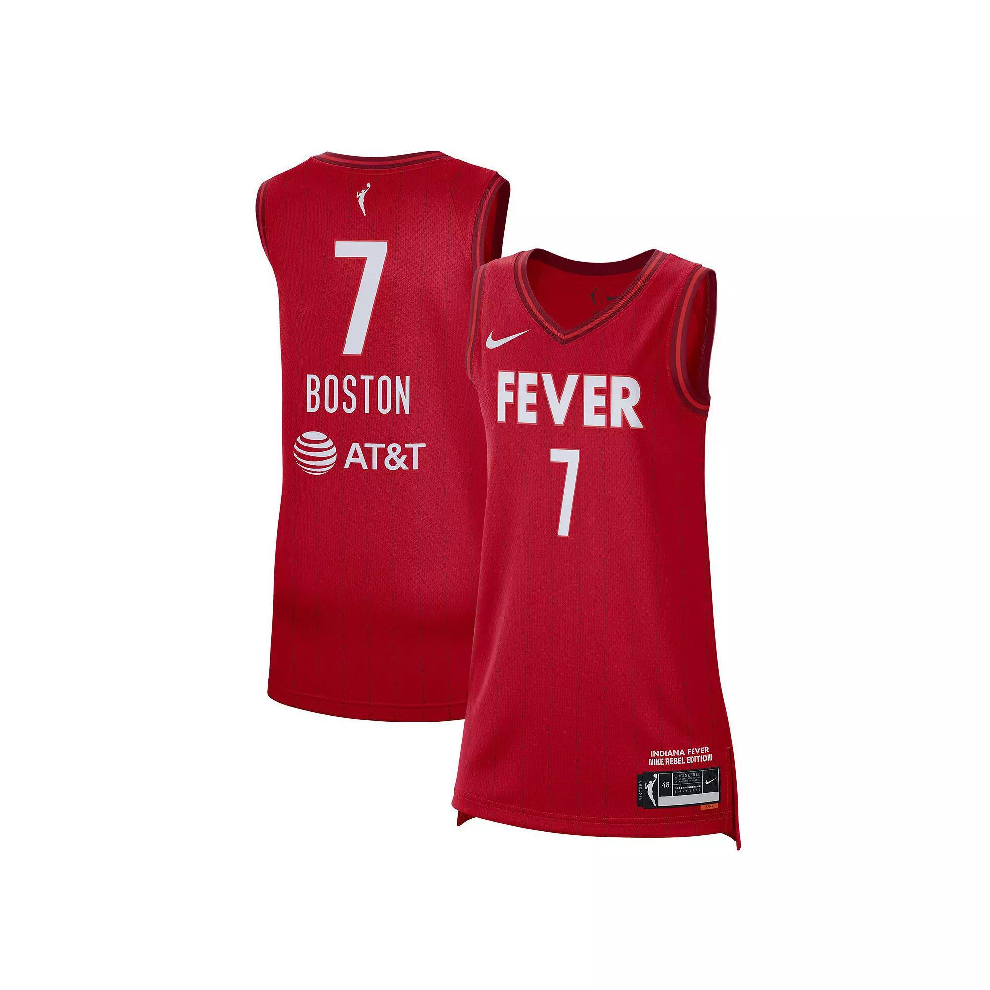 Aliyah Boston Indiana Fever 2023 Nike Womens Dri-FIT WNBA Victory Jersey | DR8398-658 Product Image