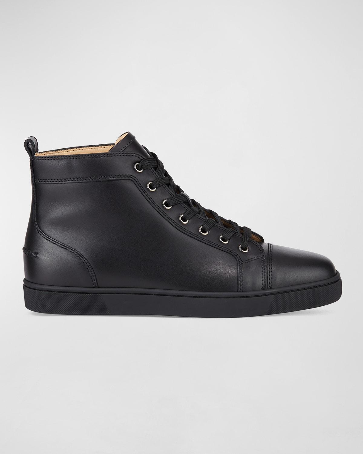 Mens Louis Leather High-Top Sneakers Product Image