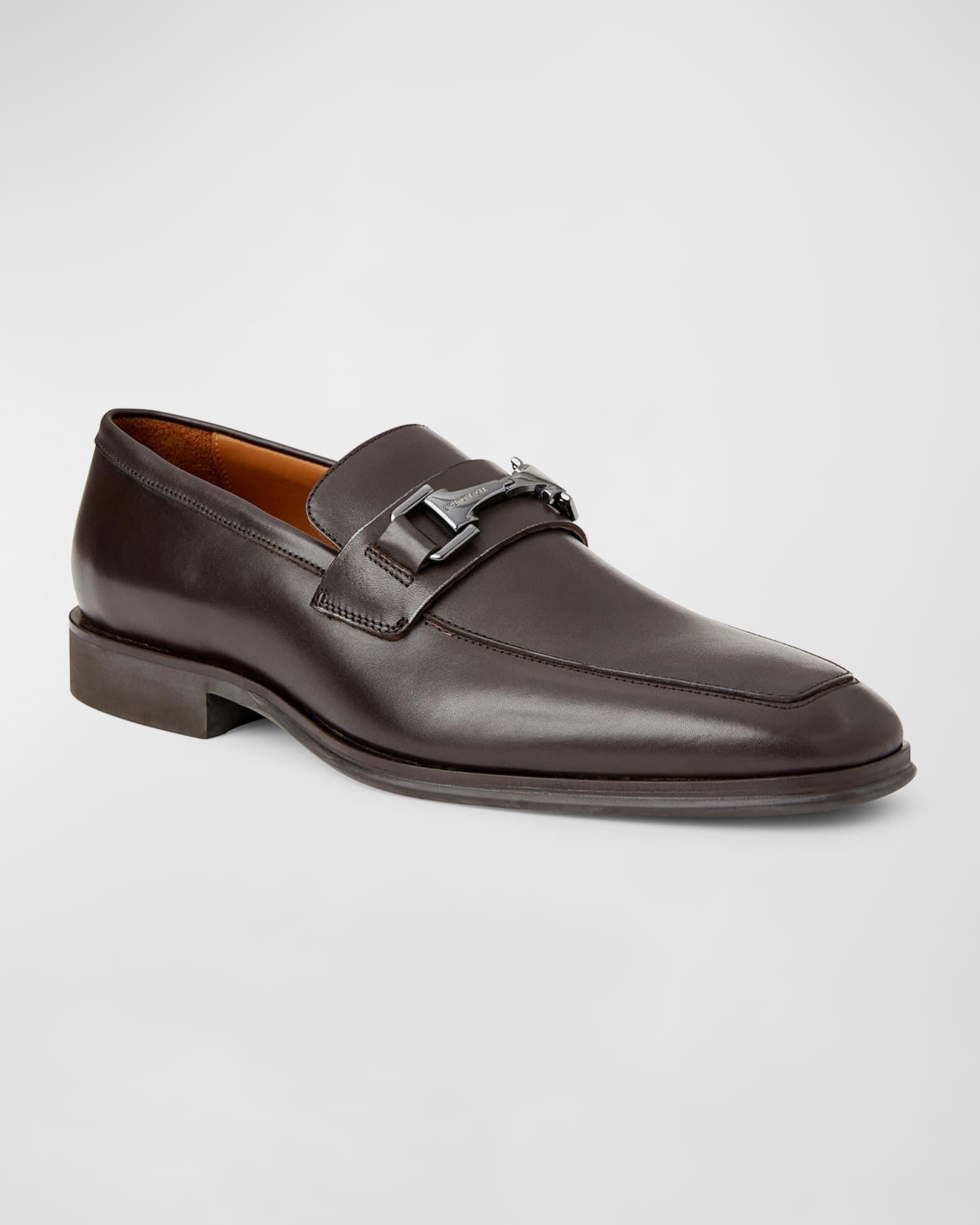 Men's Raging Leather Bit Loafers Product Image