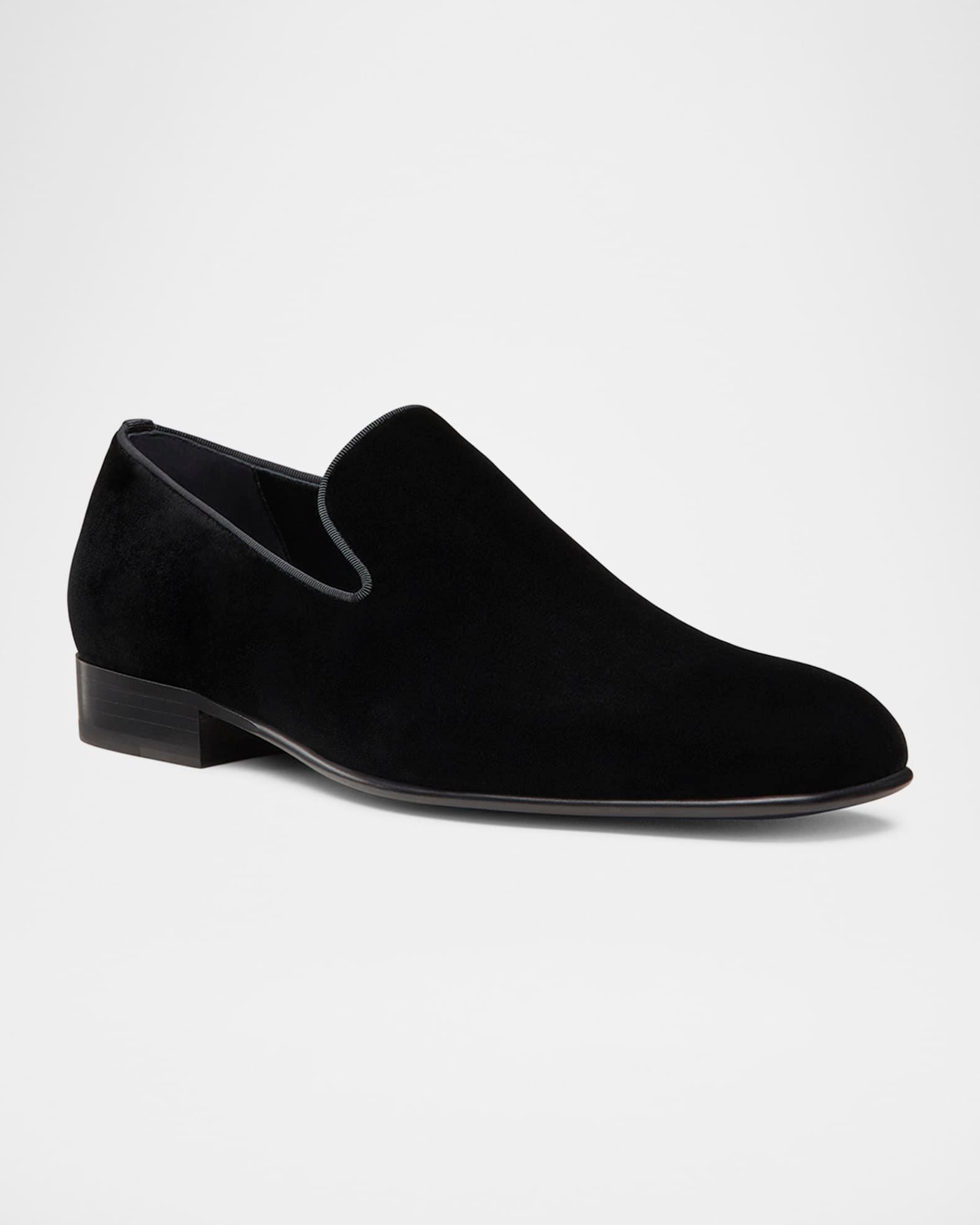 Men's Alfred Brushed Leather Loafers Product Image