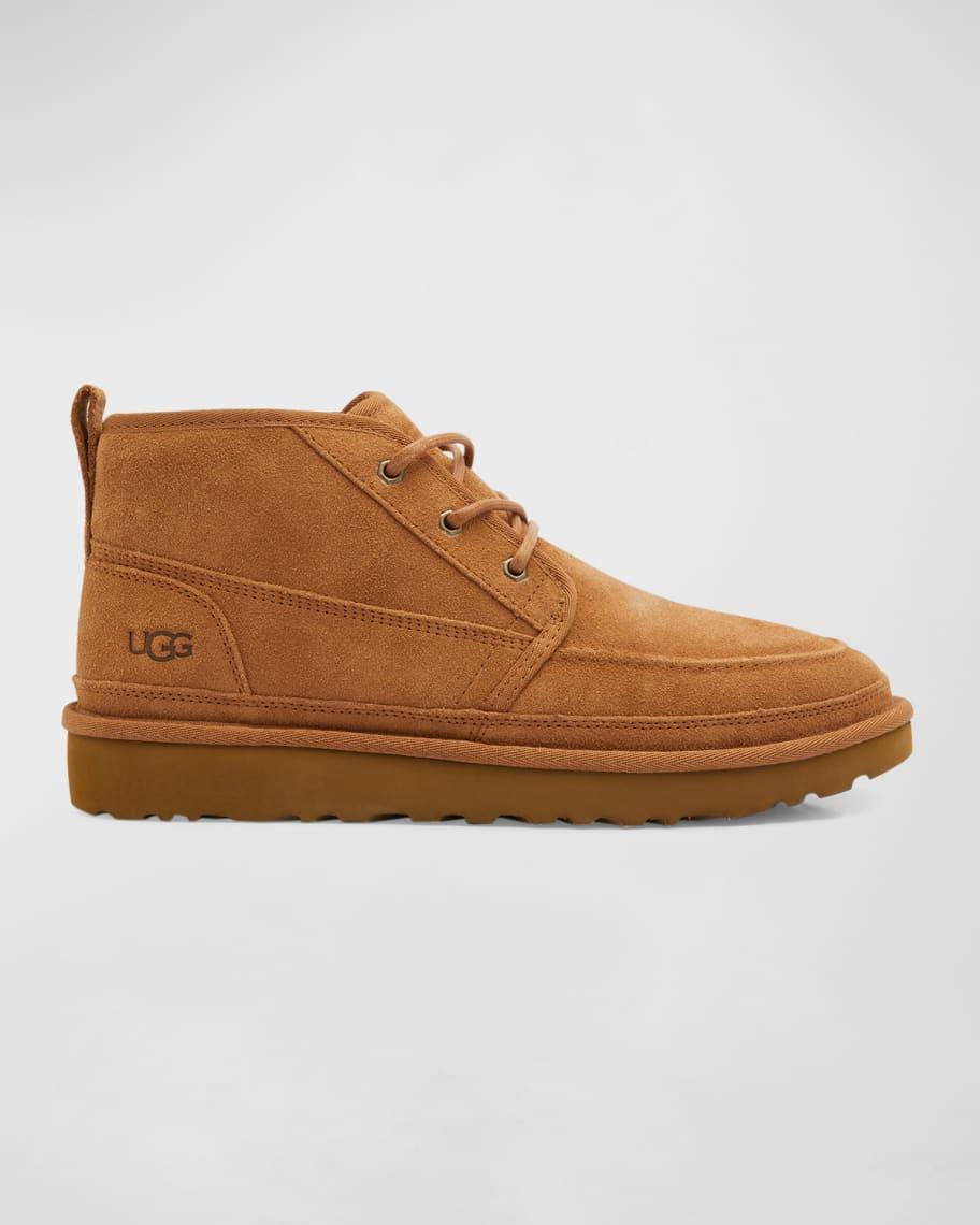 Mens Neumel Moc Shearling-Lined Suede Chukka Boots Product Image