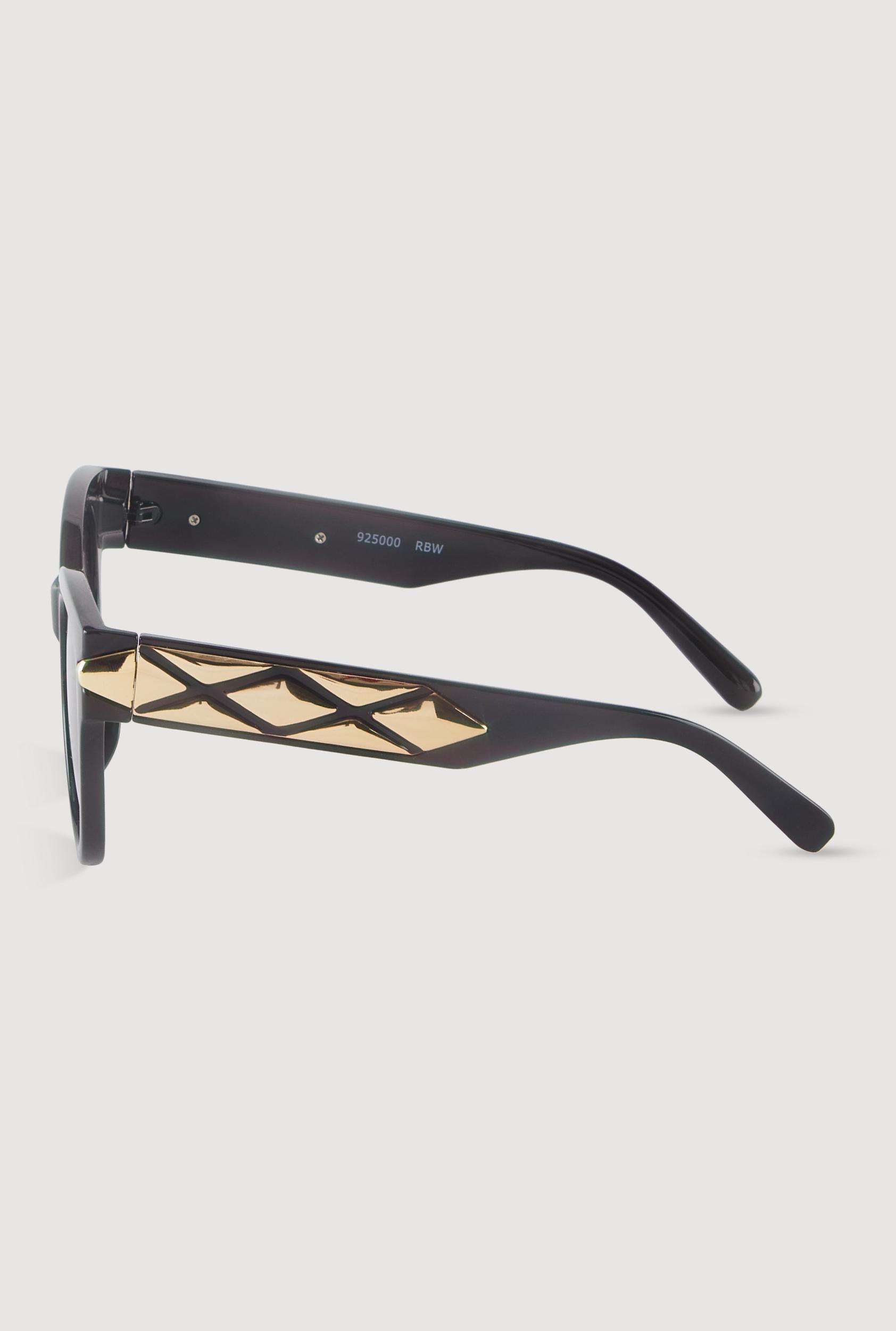 Side Detail Ombre Lens Sunglasses Unisex Product Image