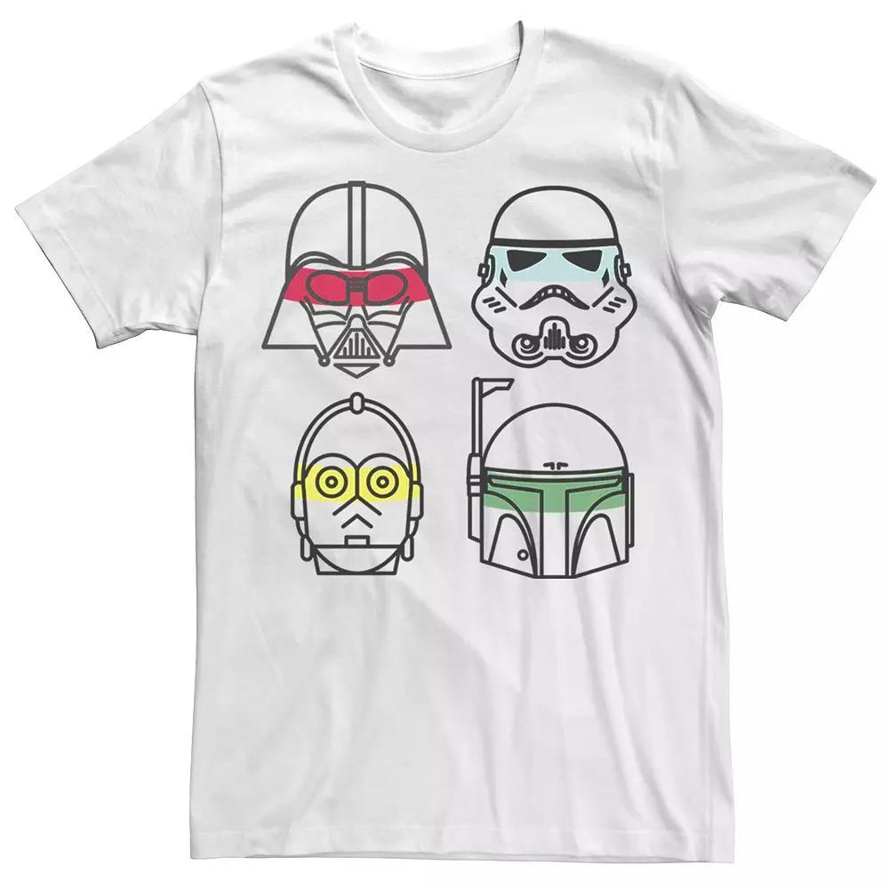 Men's Star Wars X-Wing Spiders Tee, Size: Large, White Product Image