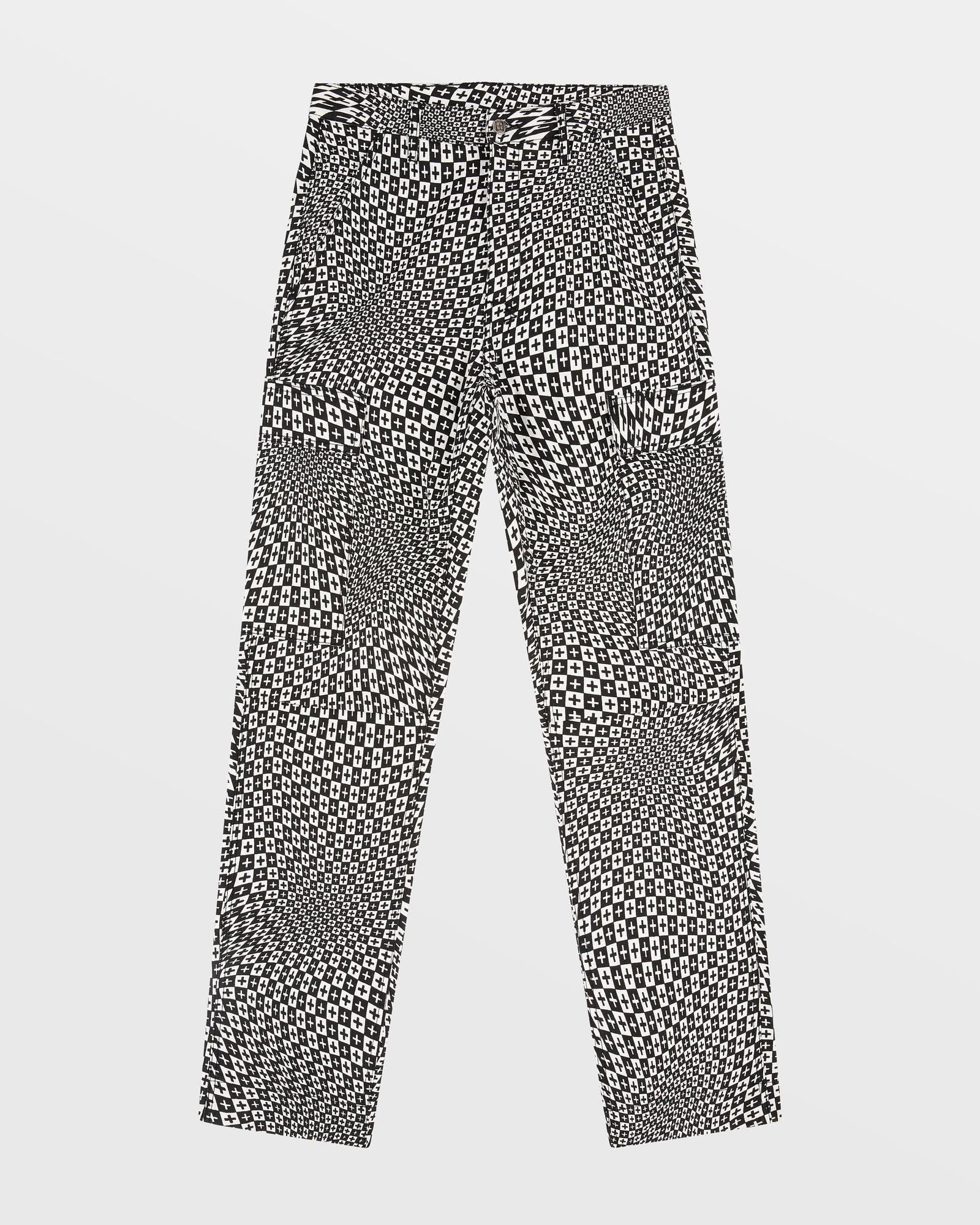 FUGITIVE CARGO PANT CHECK OUT BLACK Male Product Image