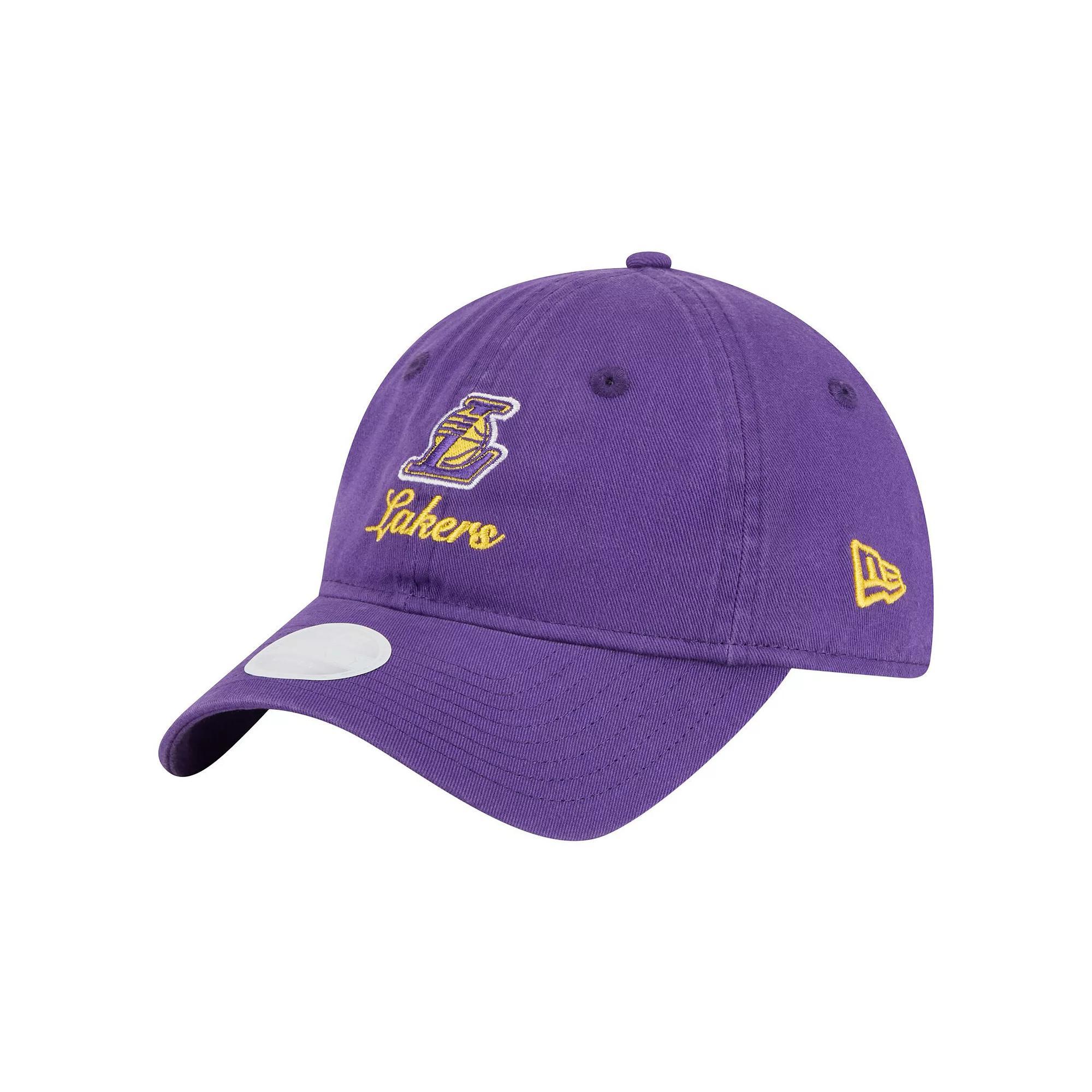 Women's New Era  Purple Los Angeles Lakers Gameday Preppy 9TWENTY Adjustable Hat Product Image