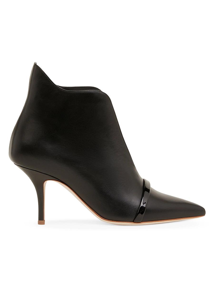 Womens Cora 70MM Leather Ankle Boots Product Image