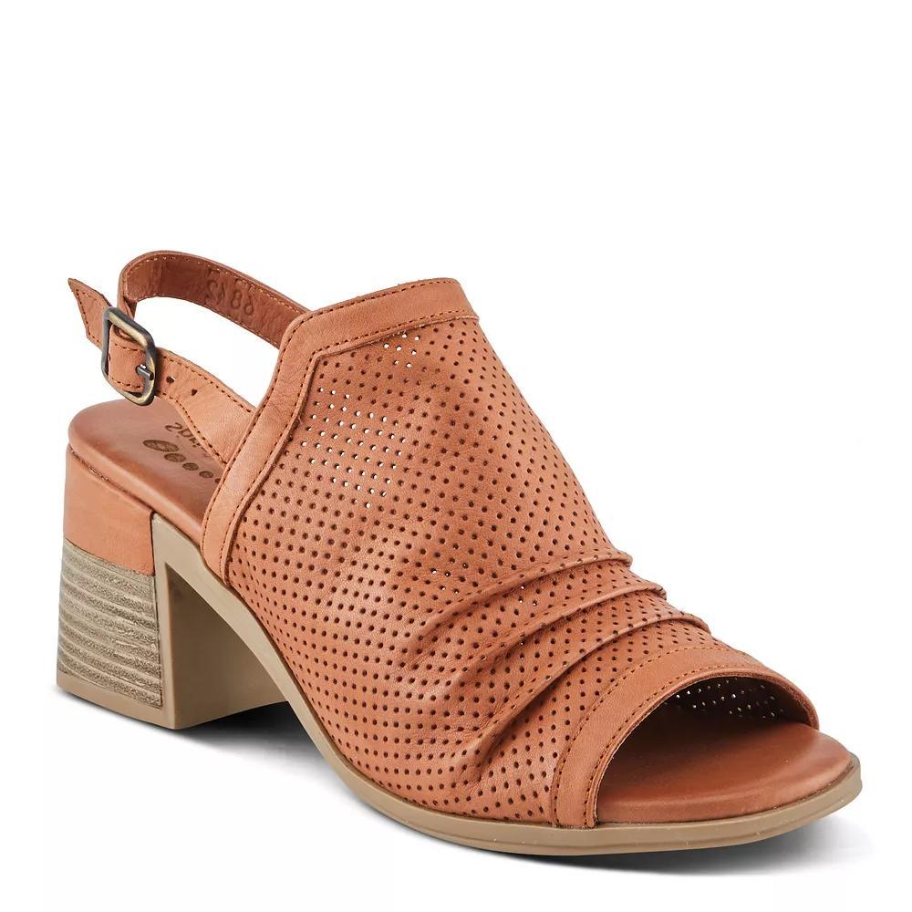 Spring Step Noctium Women's Slingback Sandals, Size: 38, Camel Product Image