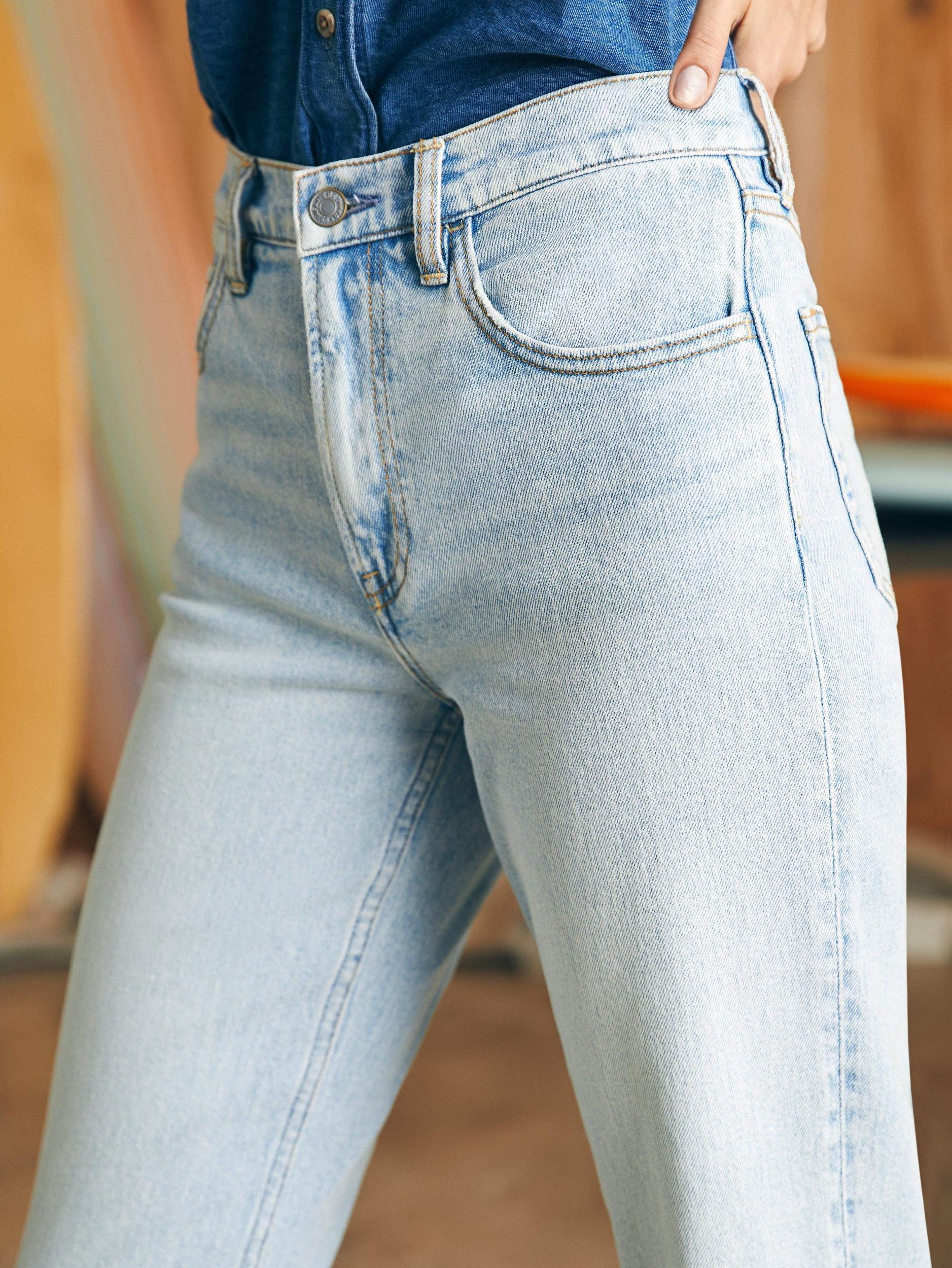 Organic Cotton Slim Straight Denim - Cloudbreak Wash Female Product Image