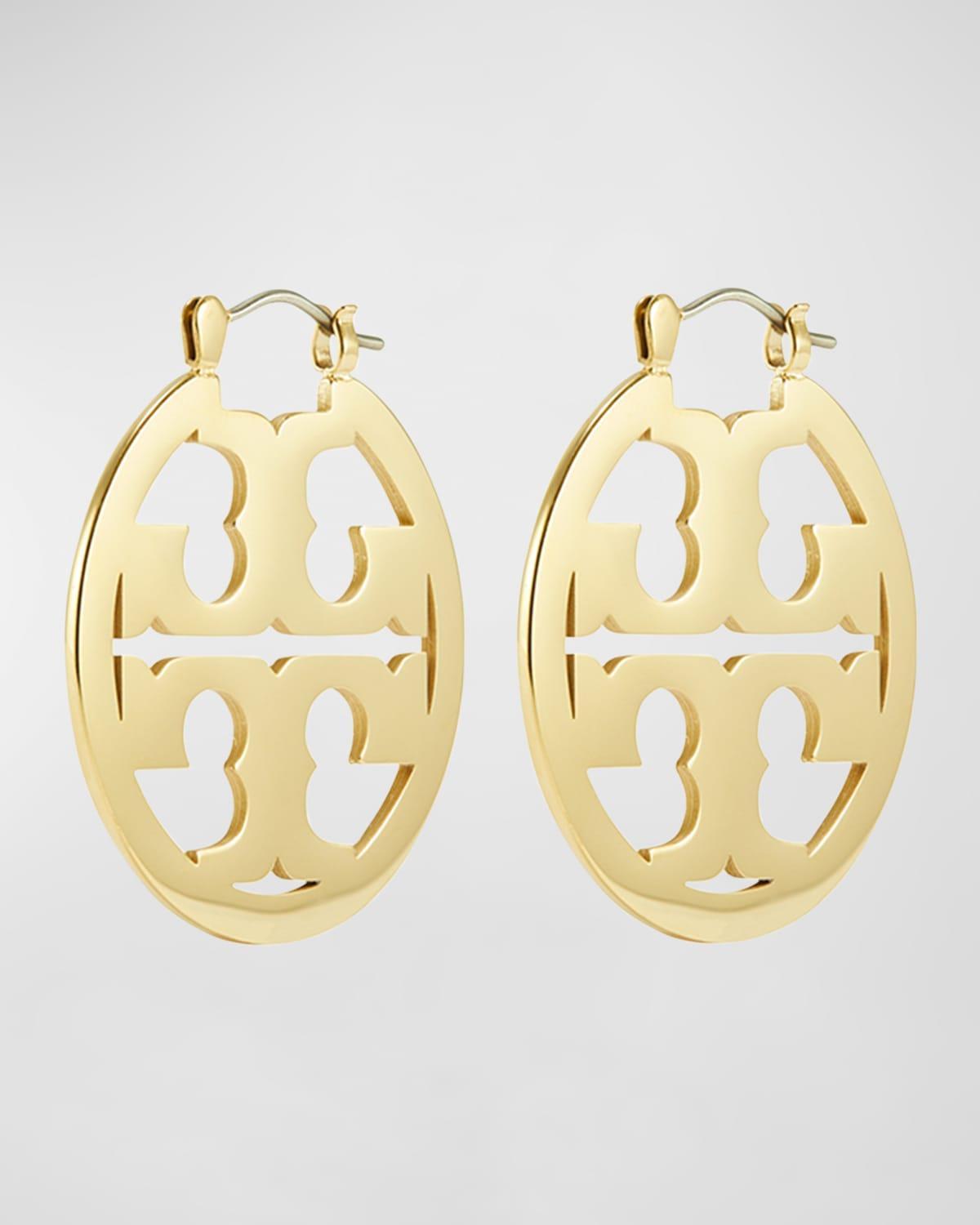 Tory Burch Miller Small Hoop Earrings Product Image