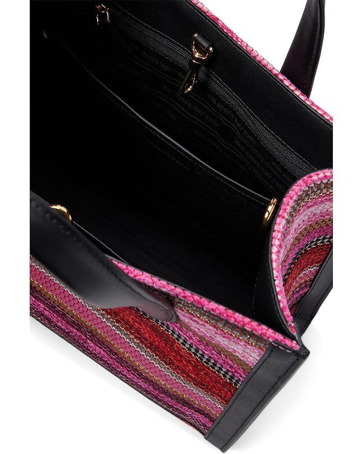 Manhattan Studio Plaid Fabric Large Tote Product Image