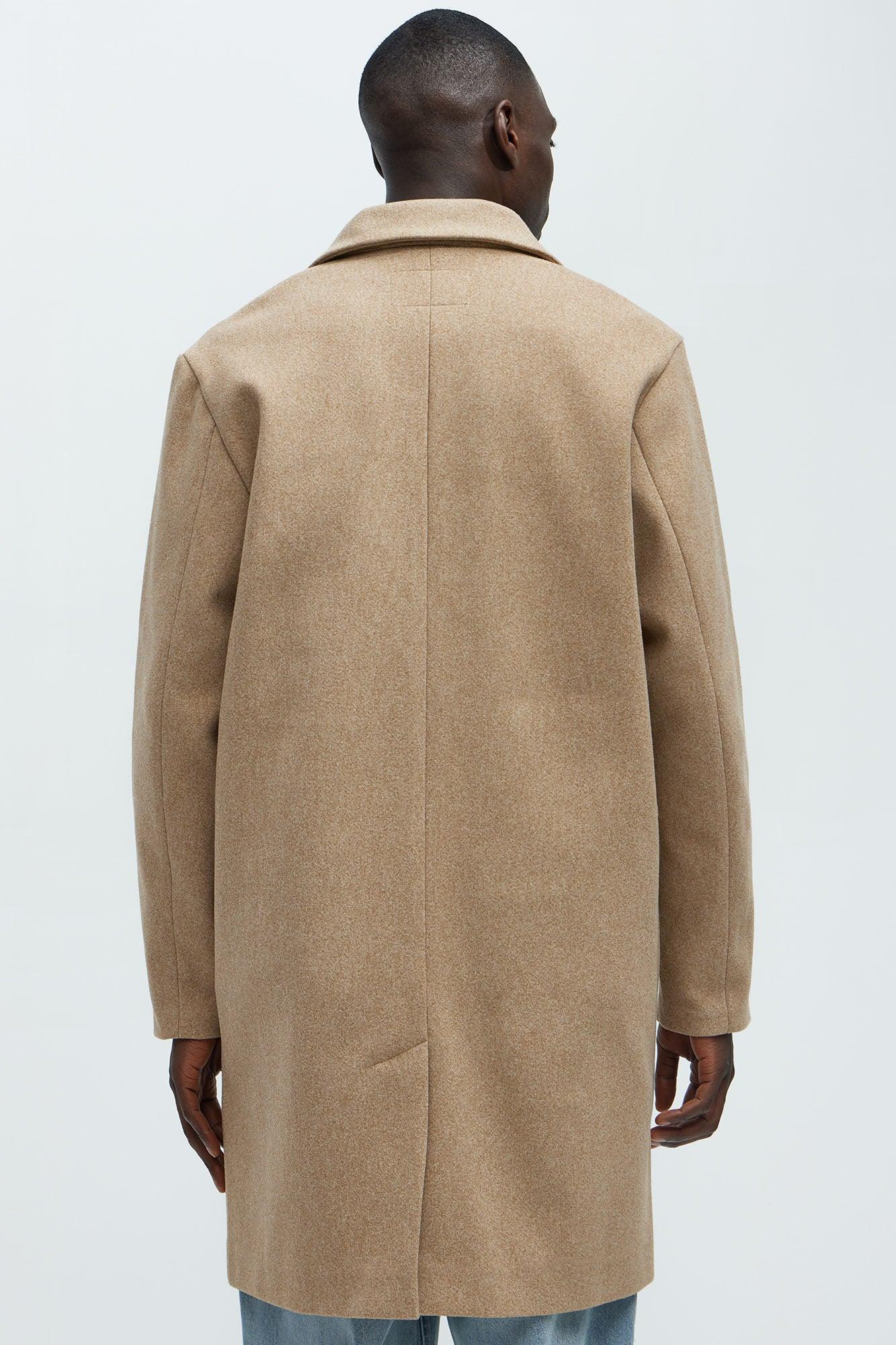 Kazan Wool Like Long Coat - Camel Product Image