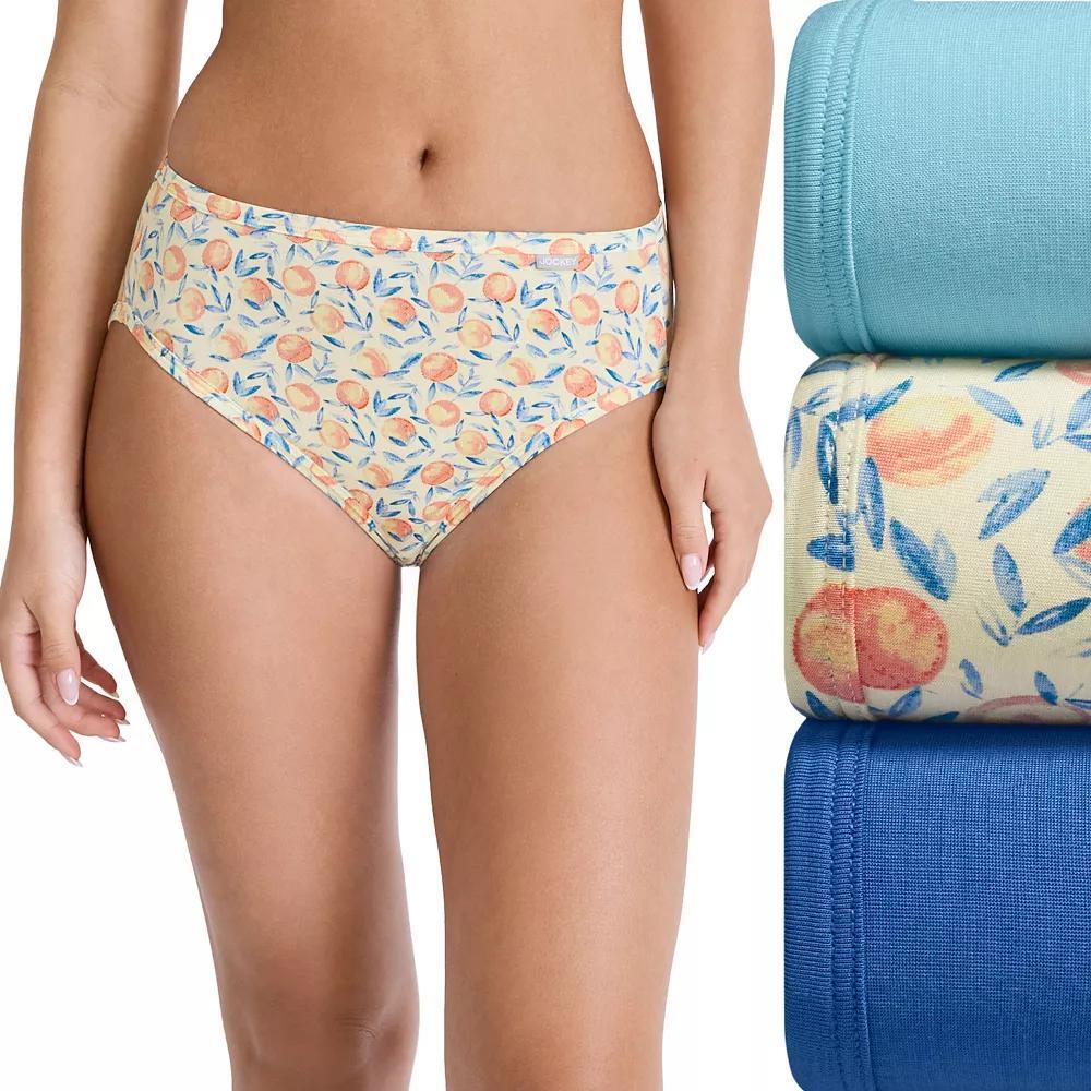 Womens Jockey 3-pk. Supersoft French Cut Panty Set 2071 Product Image