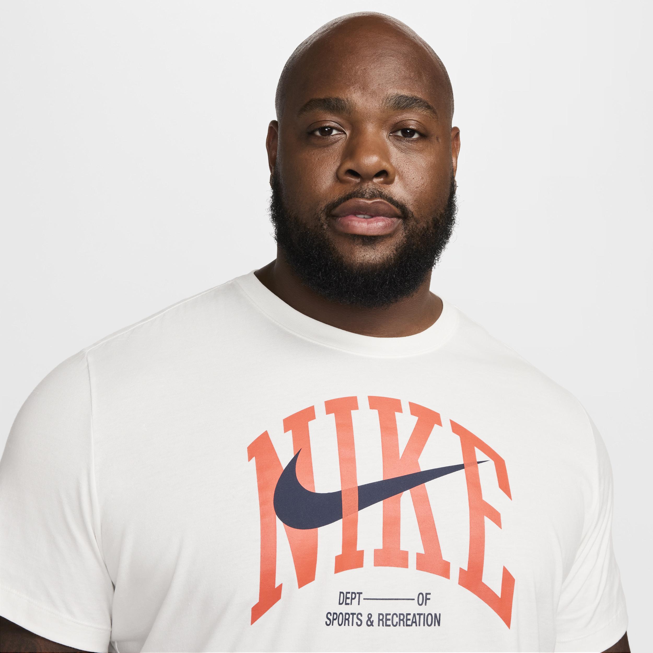 Men's Nike Fitness Graphic Tee, Size: Small, Summit White Product Image