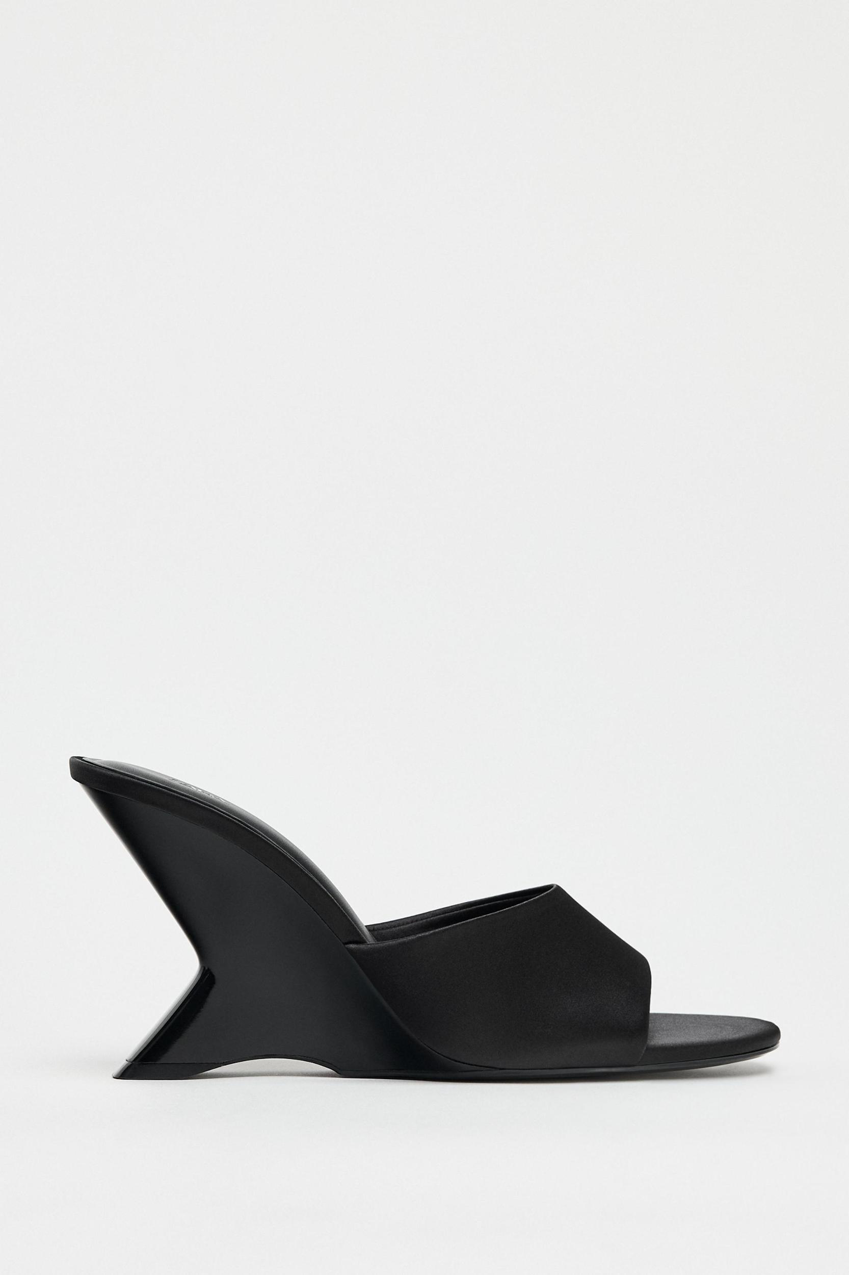 ASYMMETRIC WEDGE SANDALS Product Image