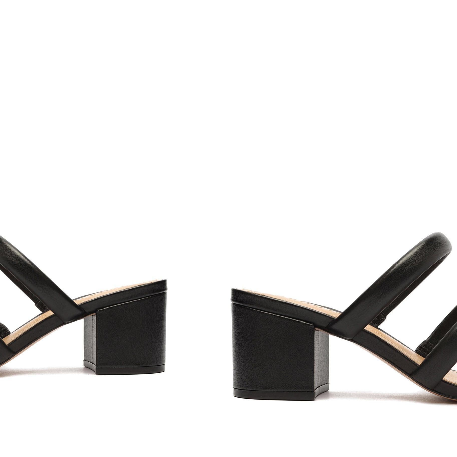 Olly Mid Block Nappa Leather Sandal Product Image
