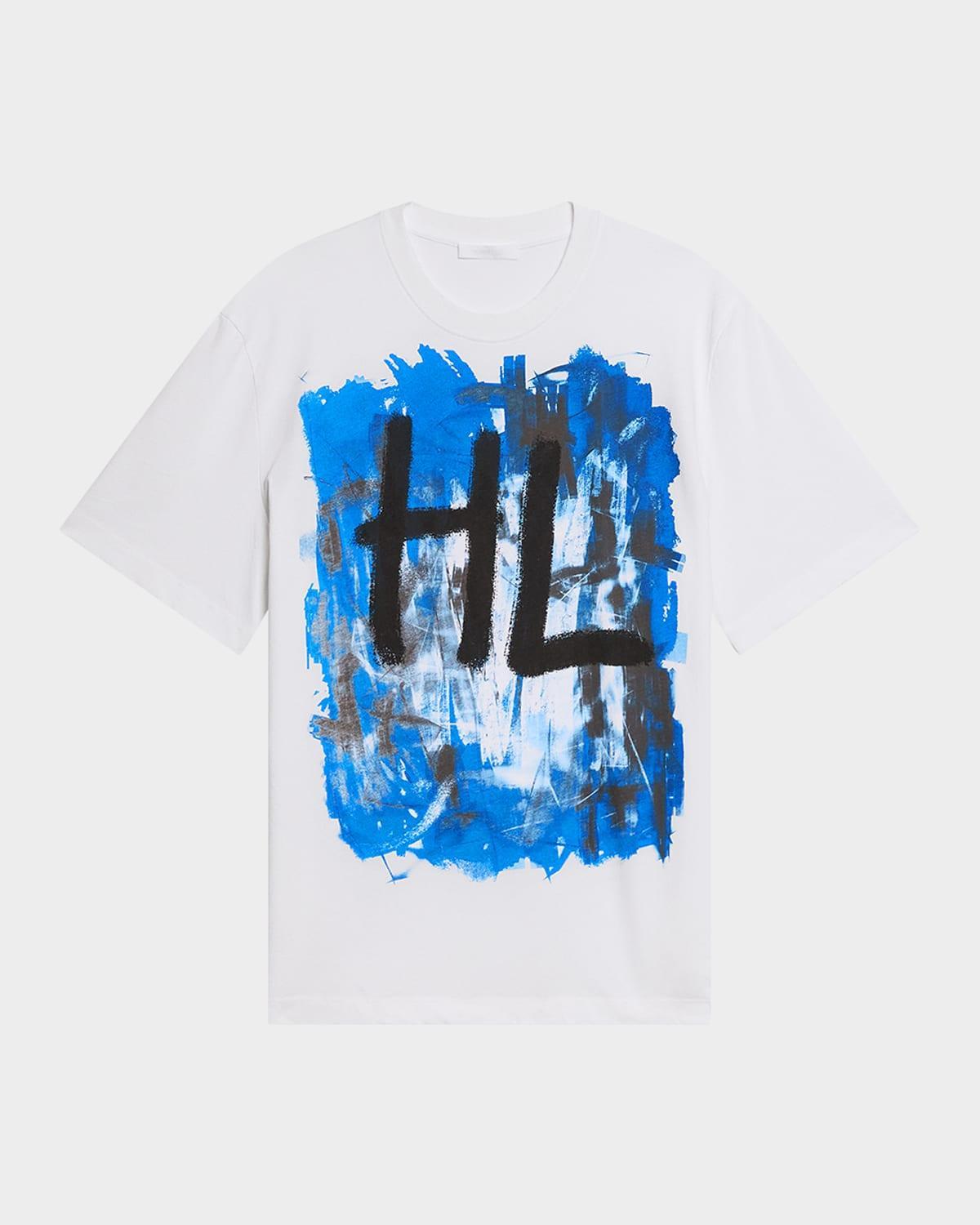 Mens Scribble Crewneck T-Shirt Product Image