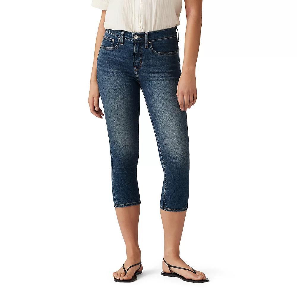 Women's Levi's® 311 Shaping Capris, Size: 29(US 8)Medium, Zealous Blue Product Image