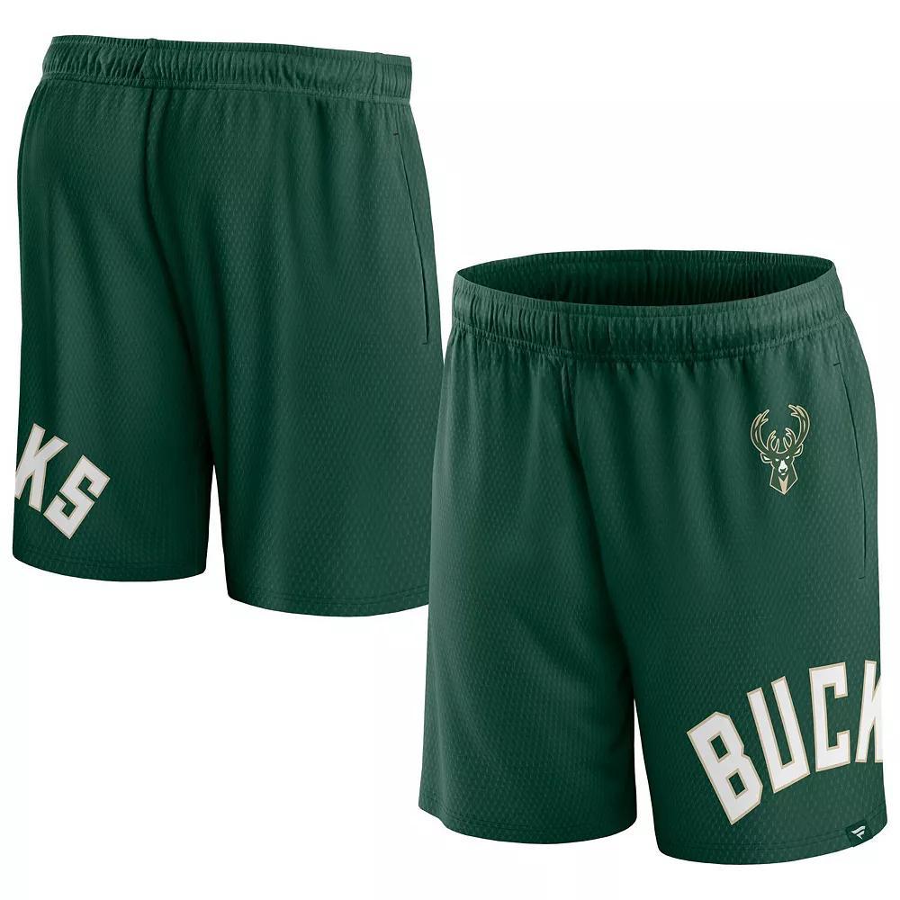 Mens Fanatics Black Miami Heat Free Throw Mesh Shorts Product Image