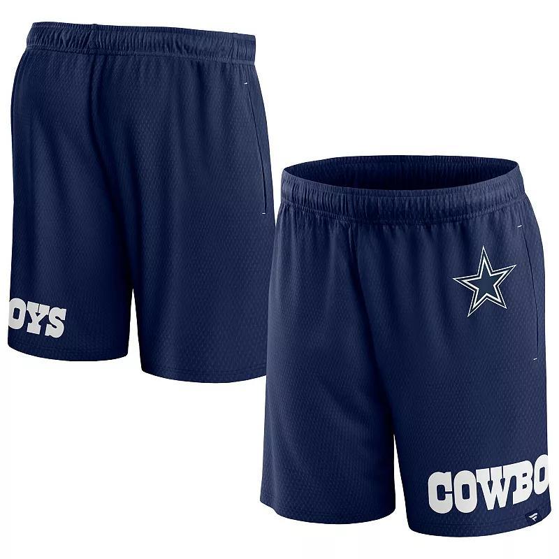 Men's Fanatics Branded Royal Dallas Mavericks Free Throw Mesh Shorts, Size: Small, Blue Product Image