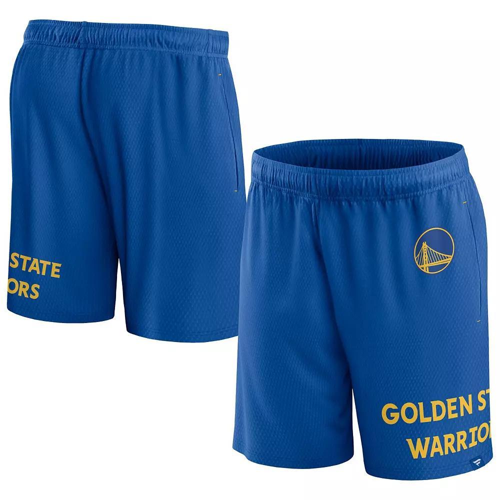 Men's Fanatics Branded Royal Dallas Mavericks Free Throw Mesh Shorts, Size: Small, Blue Product Image