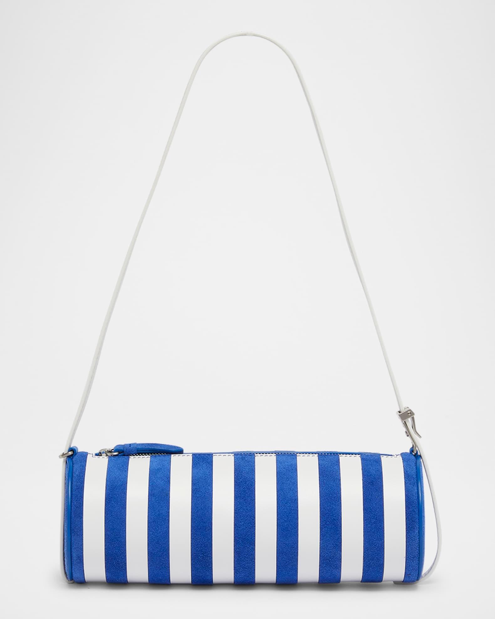 Silo Striped Napa Leather Shoulder Bag Product Image