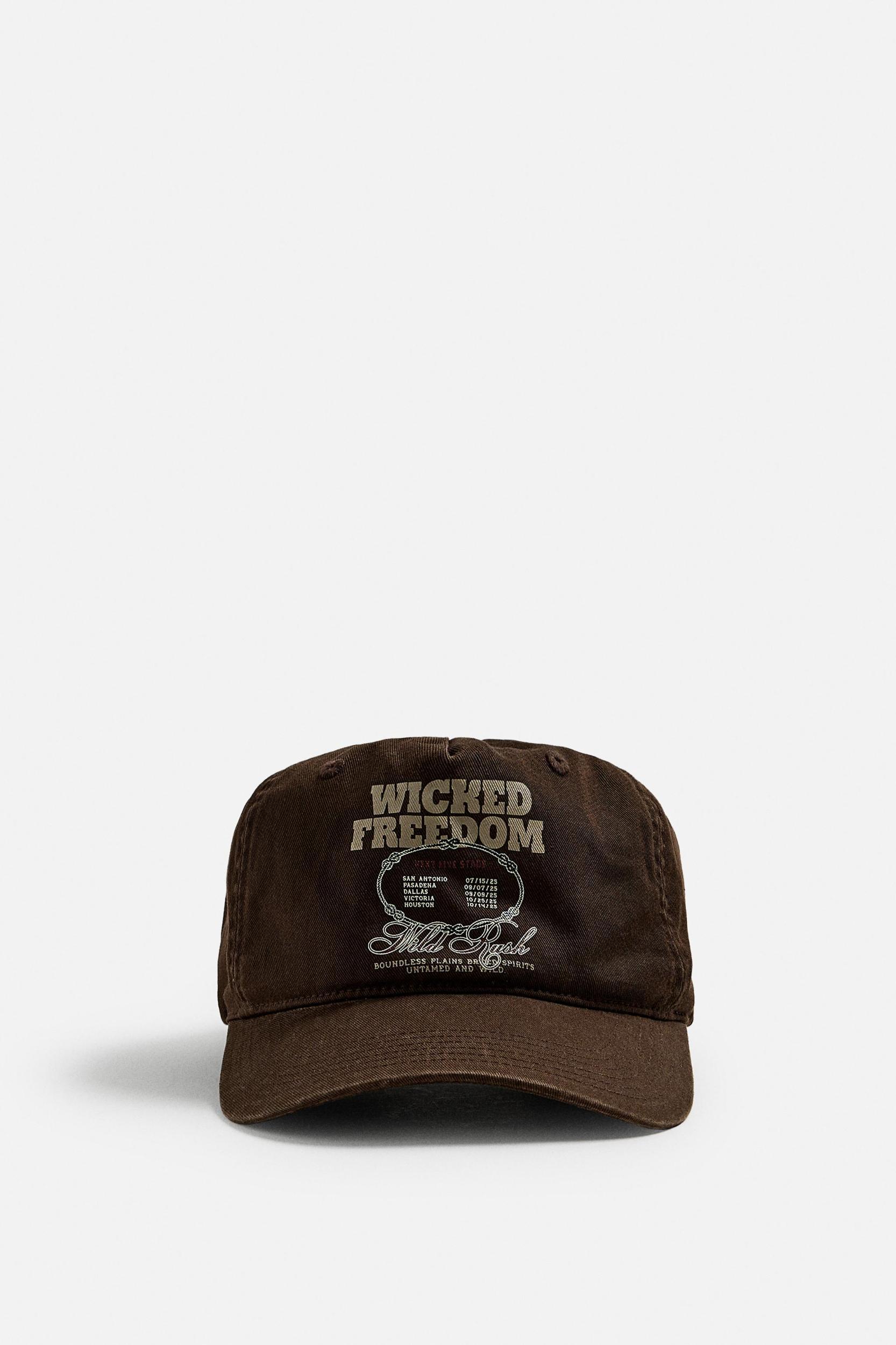 WASHED PRINT CAP Product Image