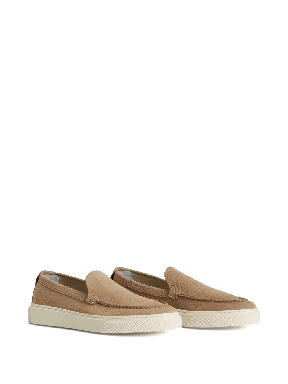 slip-on suede loafers Product Image