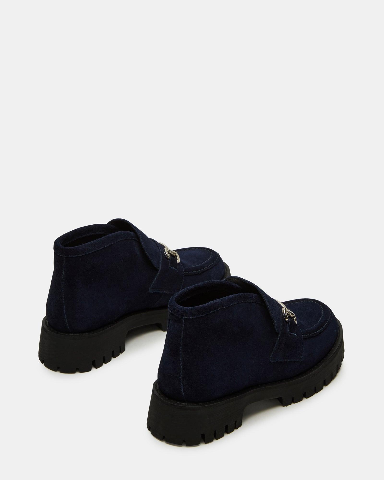 LEON NAVY SUEDE Female Product Image