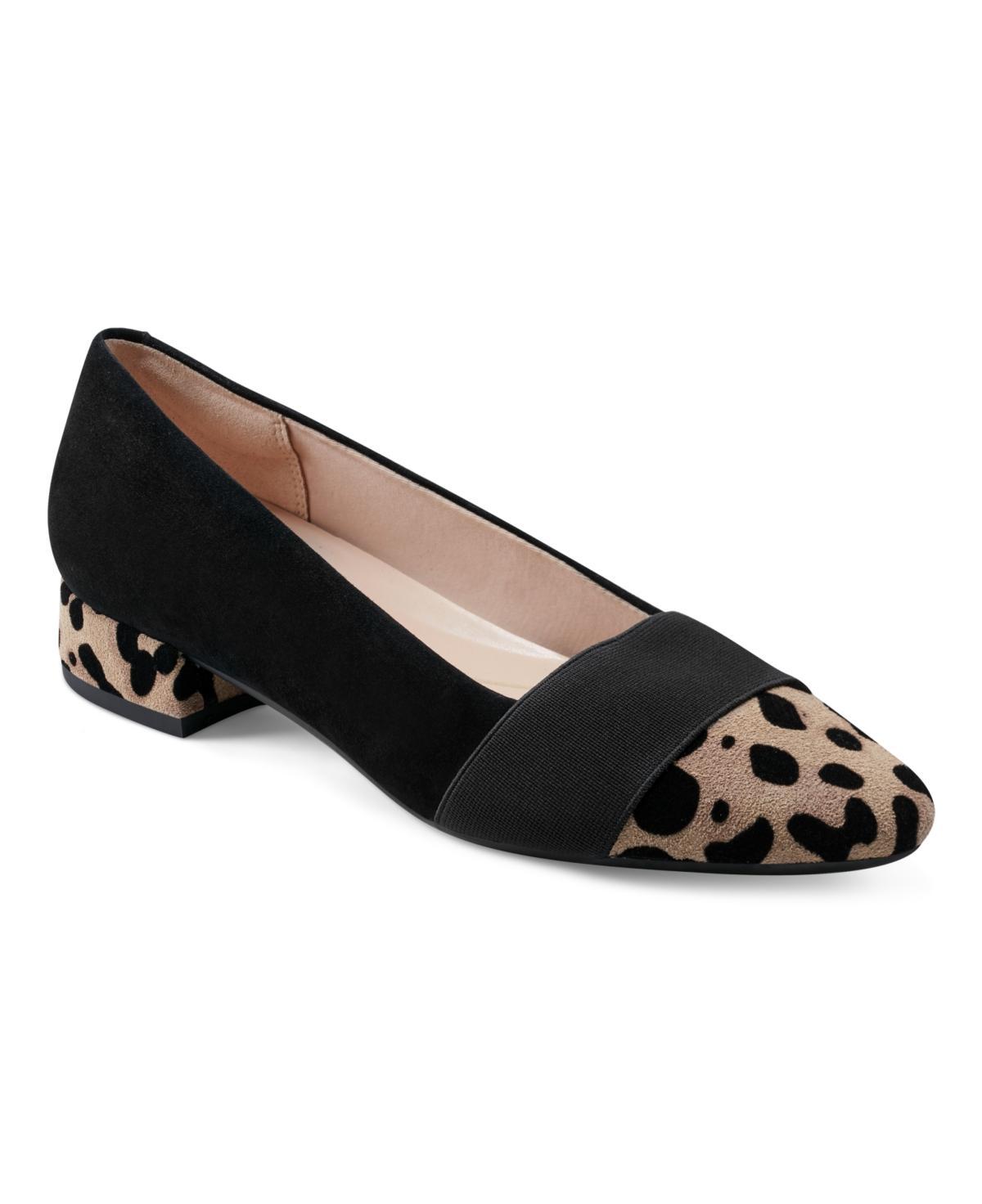 Easy Spirit Womens Casta Eflex Pointy Toe Dress Pumps - Black Product Image