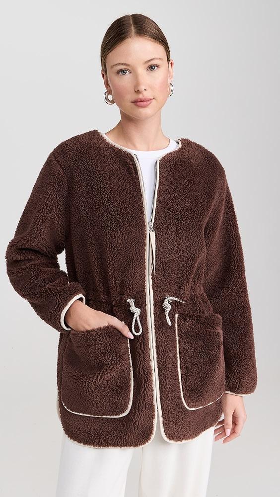 Varley Angelina Sherpa Coat | Shopbop Product Image