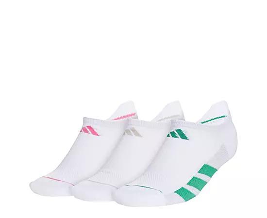 Adidas Womens All Day Training No Show Socks 3 Pairs Product Image