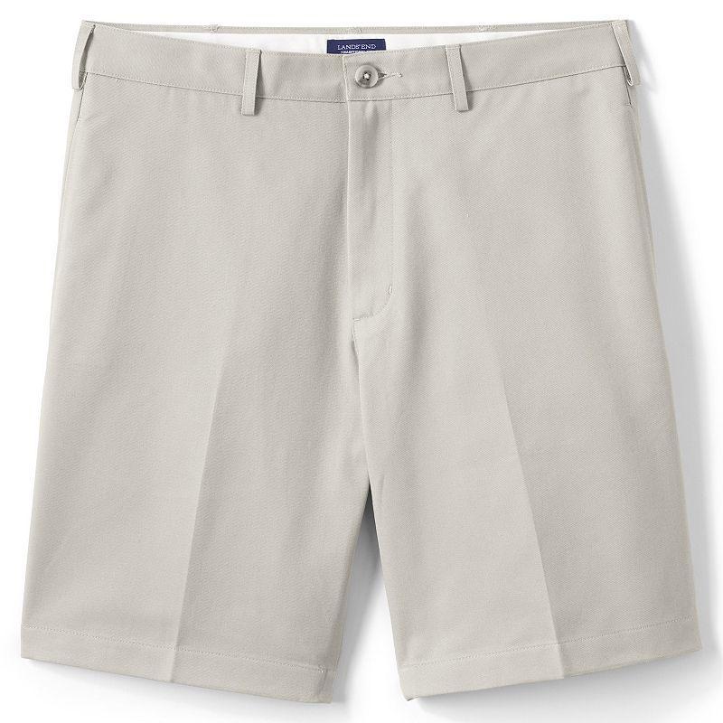 Big & Tall Lands' End Chino Shorts, Men's, Size: 48, Green Product Image