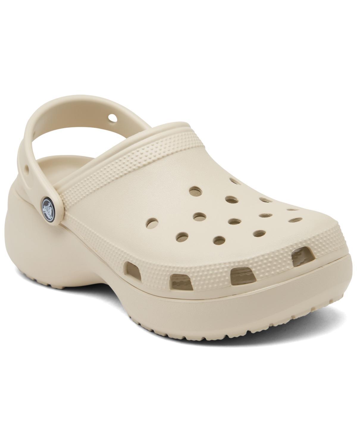 Crocs Classic Women's Platform Clogs, Size: 11, Black Product Image
